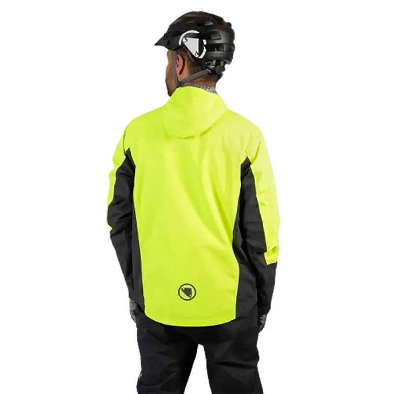Endura Hummvee 3-In-1 Waterproof Jacket Hi-Viz Yellow-3